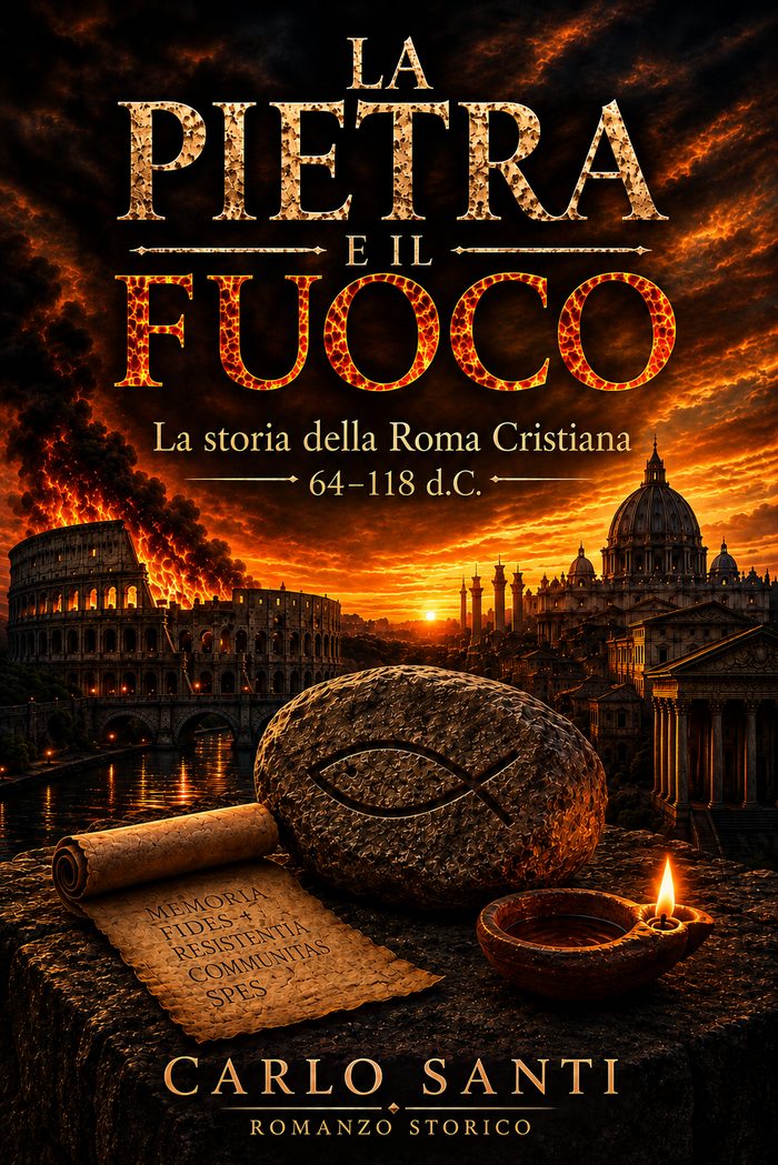 Copertina di La pietra e il fuoco