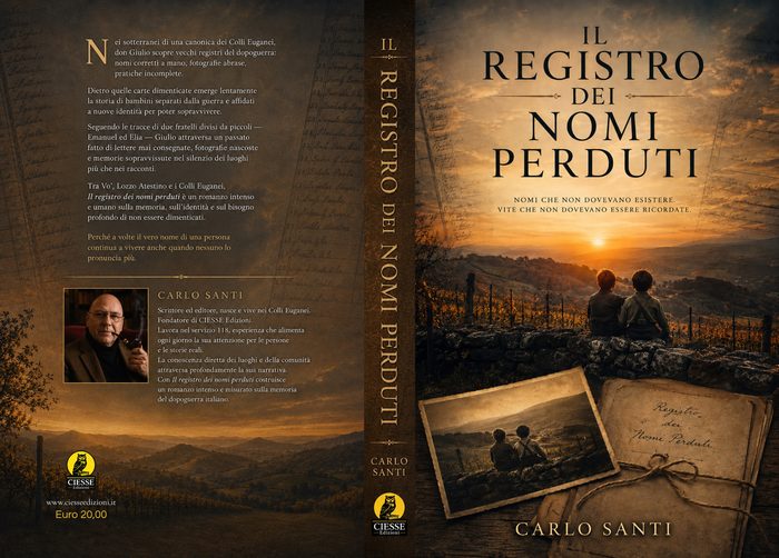 Copertina di Il registro dei nomi perduti